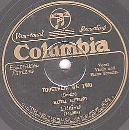 78-Together, We Two-Columbia 1196-D